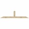 Ekena Millwork Portland Rough Sawn Timber Gable Bracket, Douglas Fir, 108"W x 27"H x 4"D x 6"F, 6/12 Pitch GBW108X27X0406POR00RDF - alternate 1
